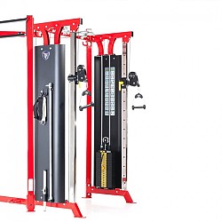 Dual Pulley/Multi-Grip Chin-Up Bar Module